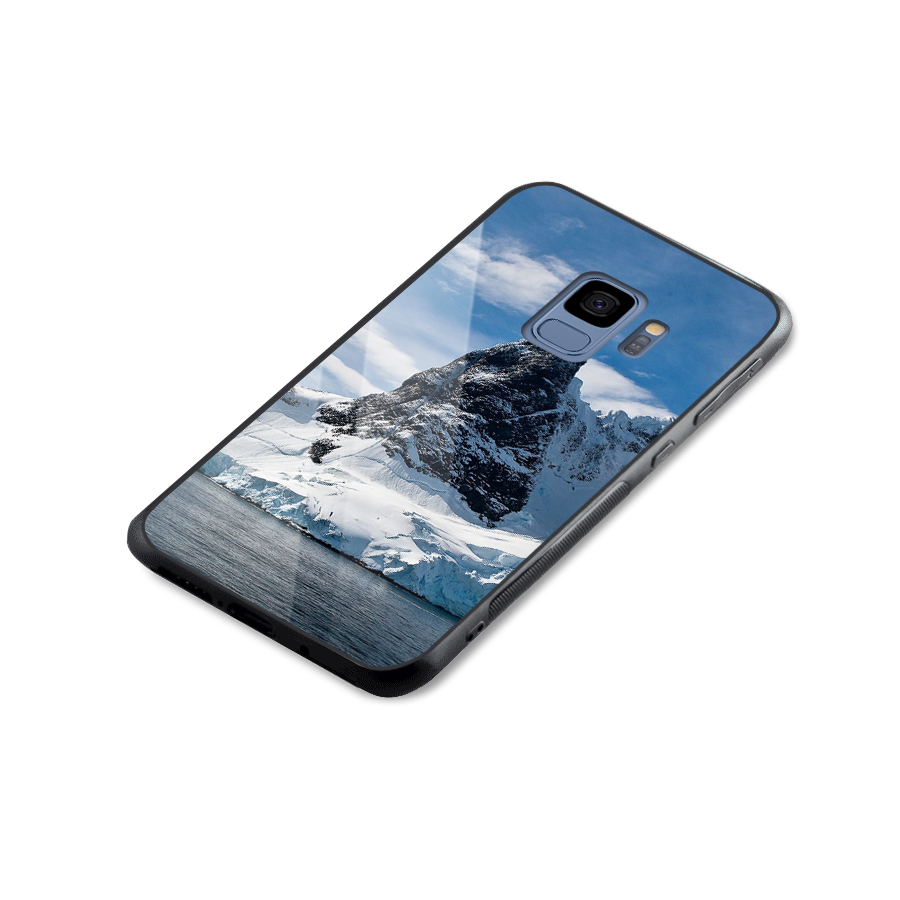 Ice Mountains Glass Back Case for Galaxy S9