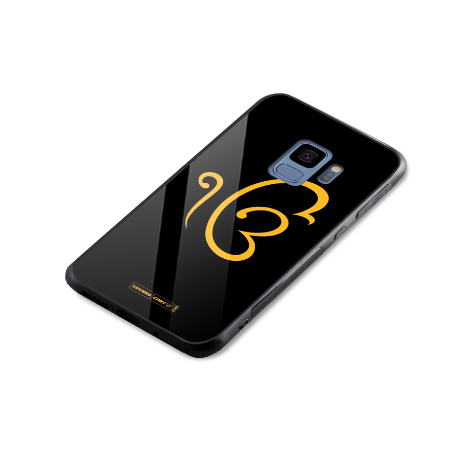 Ik Onkar Glass Back Case for Galaxy S9