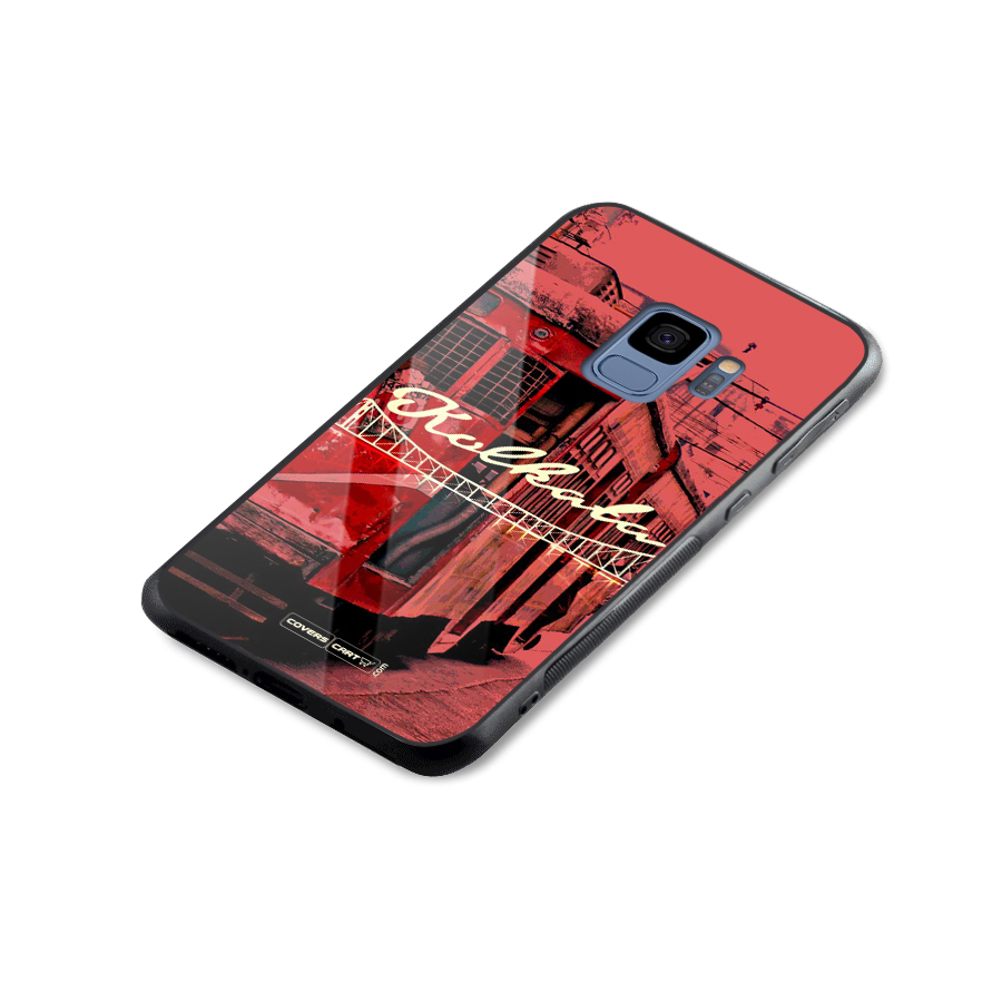 Kolkata Citystyle Glass Back Case for Galaxy S9