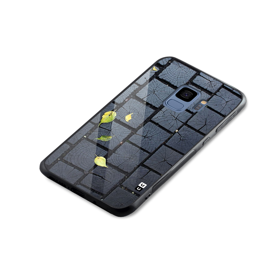 Leaf On Floor Glass Back Case for Galaxy S9