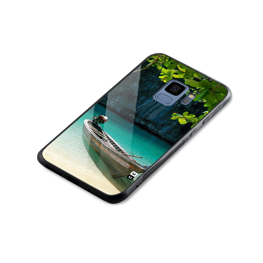Lets Cross Over Glass Back Case for Galaxy S9
