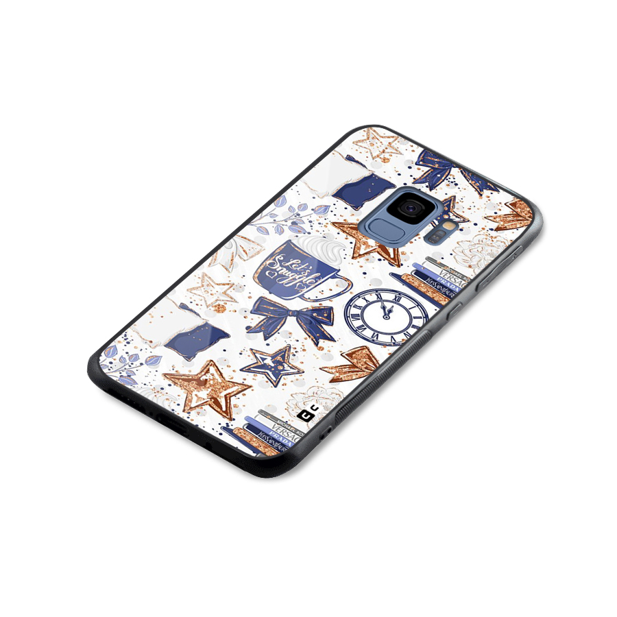 Lets Snuggle Glass Back Case for Galaxy S9