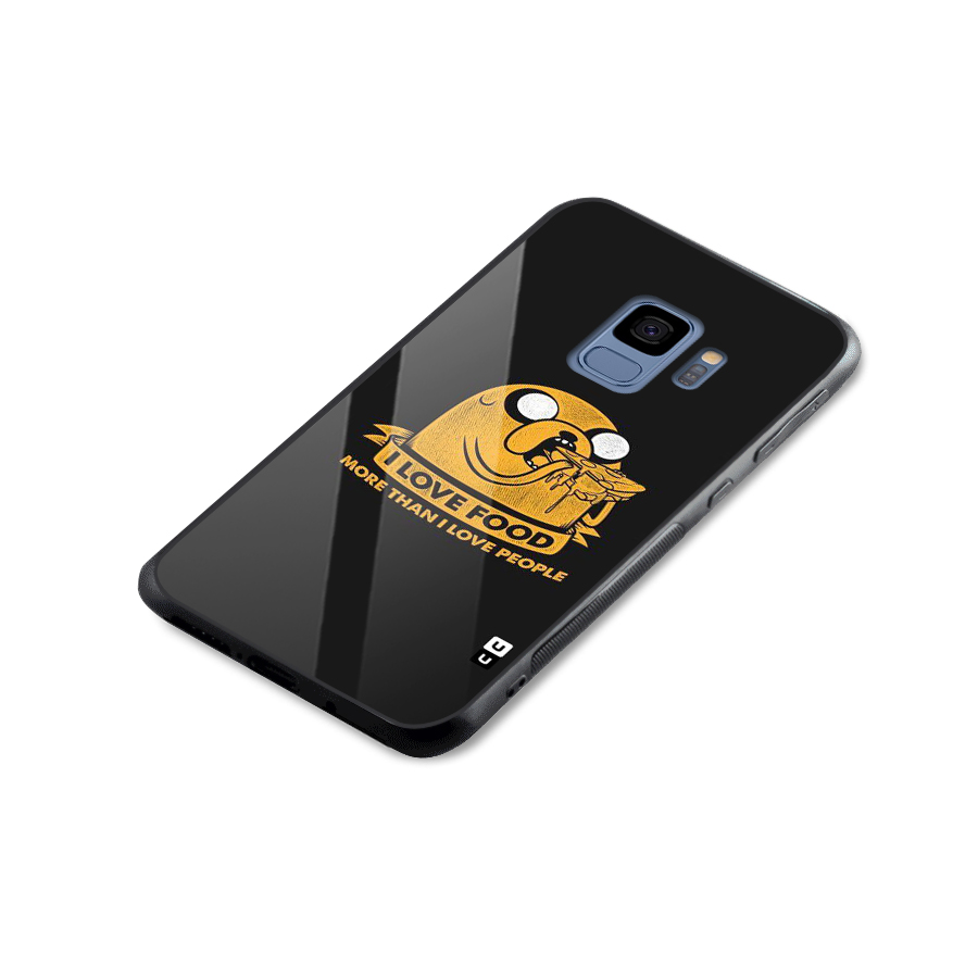 Love Food Glass Back Case for Galaxy S9