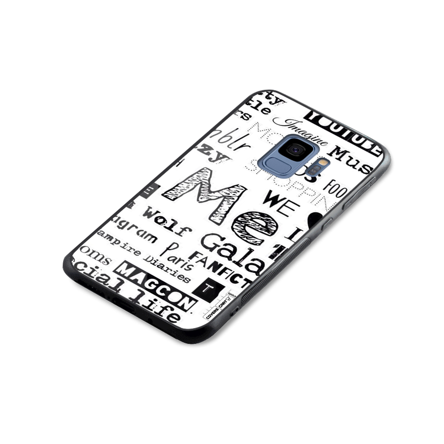 Love Things Glass Back Case for Galaxy S9
