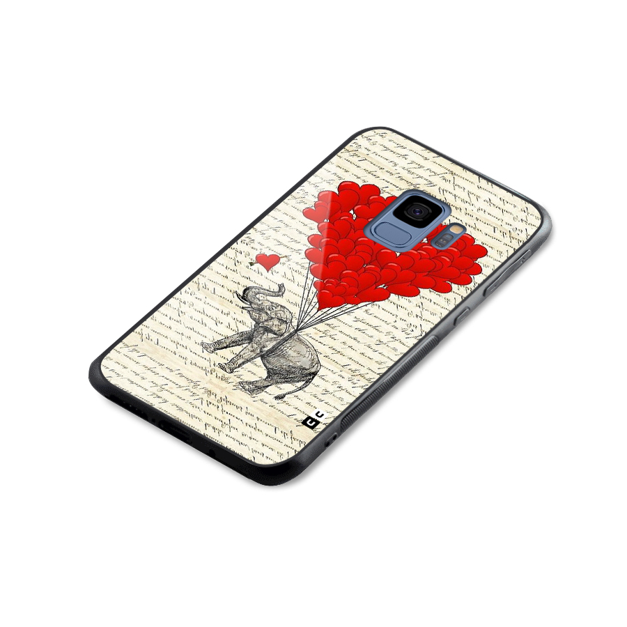 Love Weight Glass Back Case for Galaxy S9