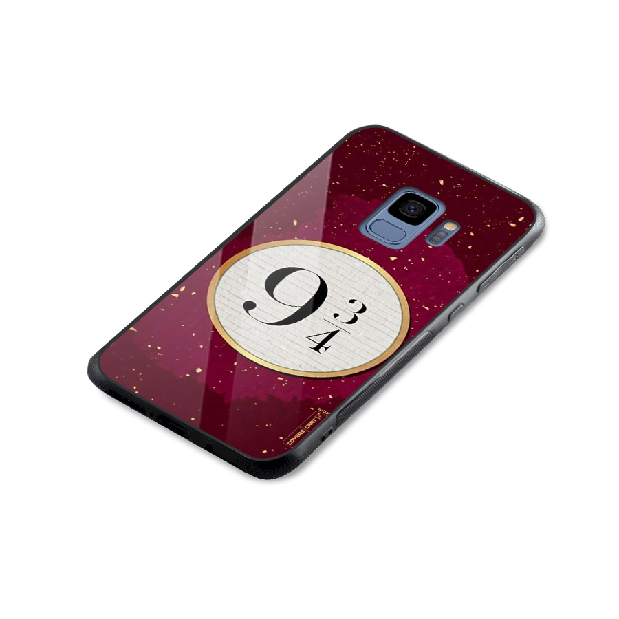 Magic Number Glass Back Case for Galaxy S9