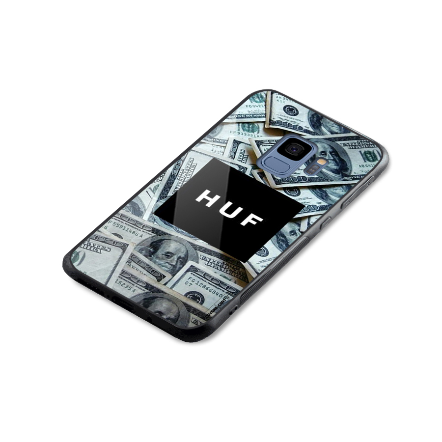 Money Life Glass Back Case for Galaxy S9