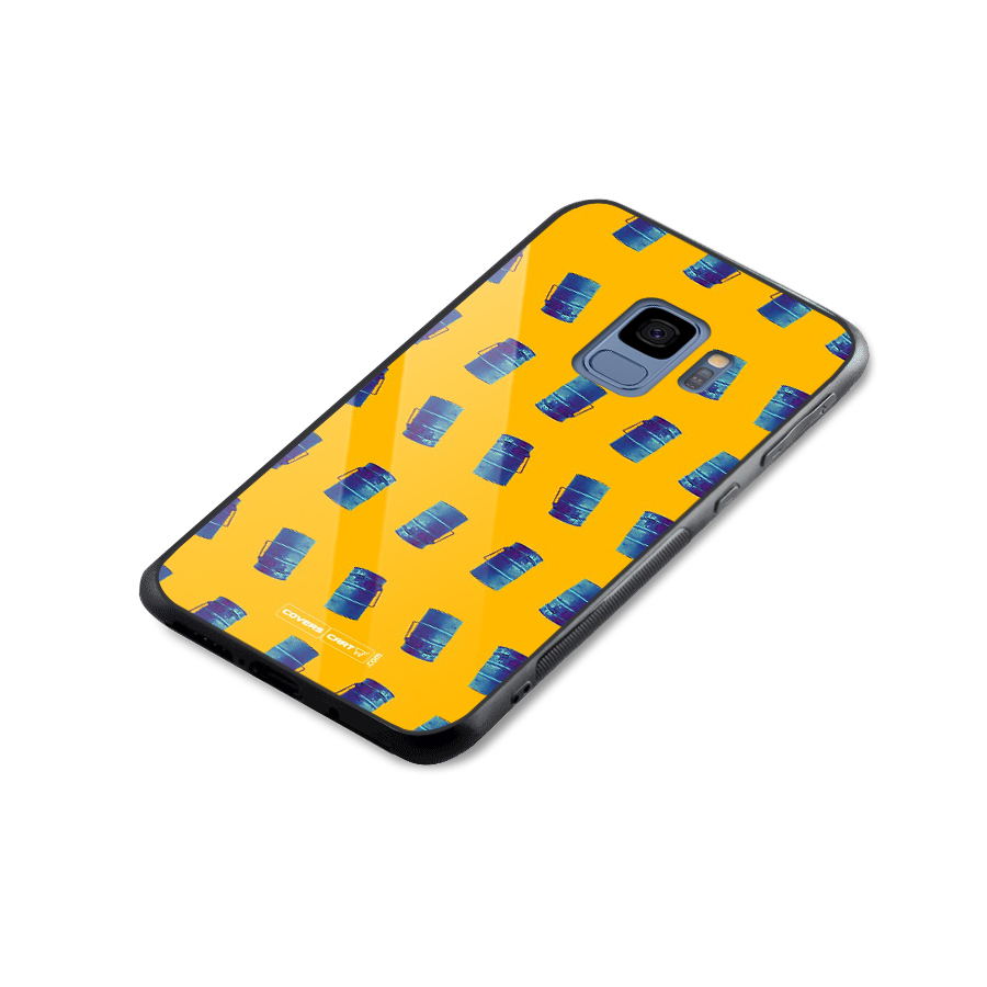Mumbai Citystyle Glass Back Case for Galaxy S9