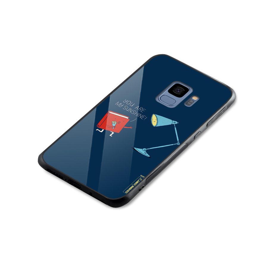 My Sunshine Glass Back Case for Galaxy S9