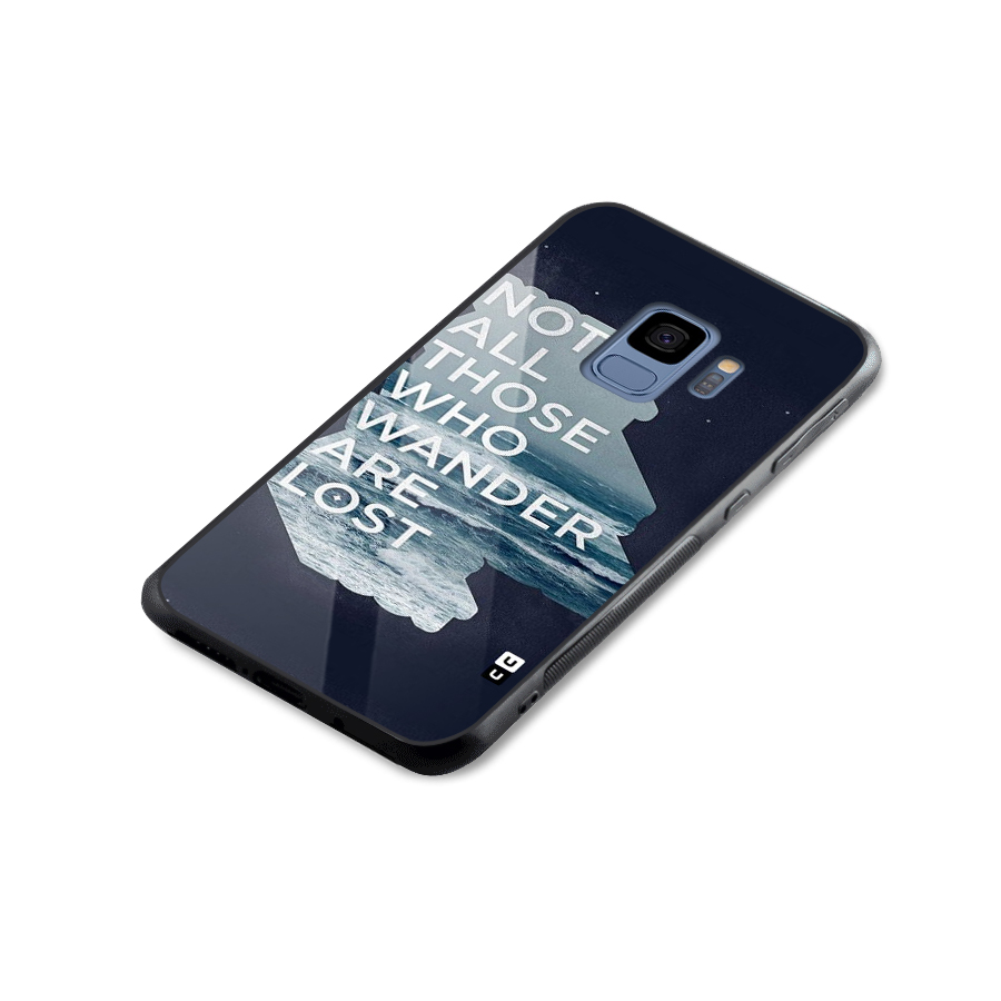 Not Lost Glass Back Case for Galaxy S9