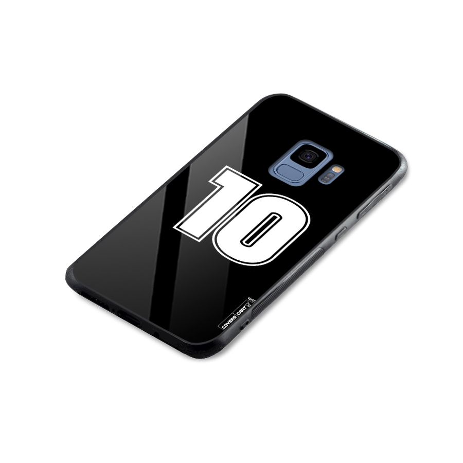 Number 10 Glass Back Case for Galaxy S9