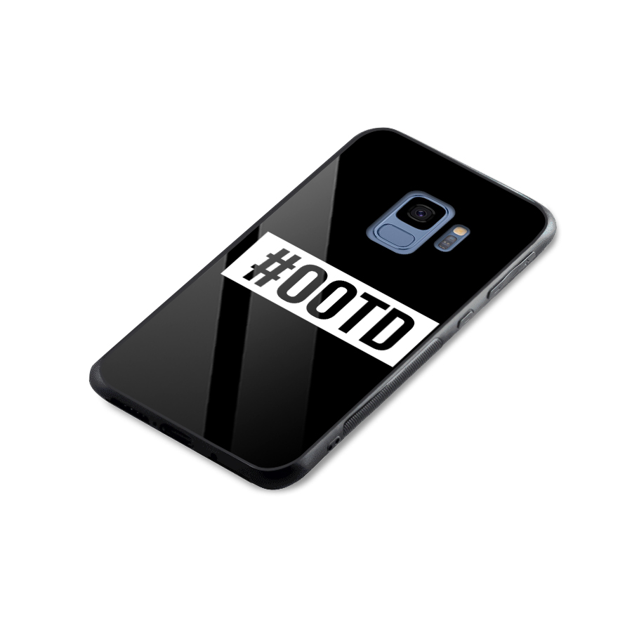 OOTD Glass Back Case for Galaxy S9