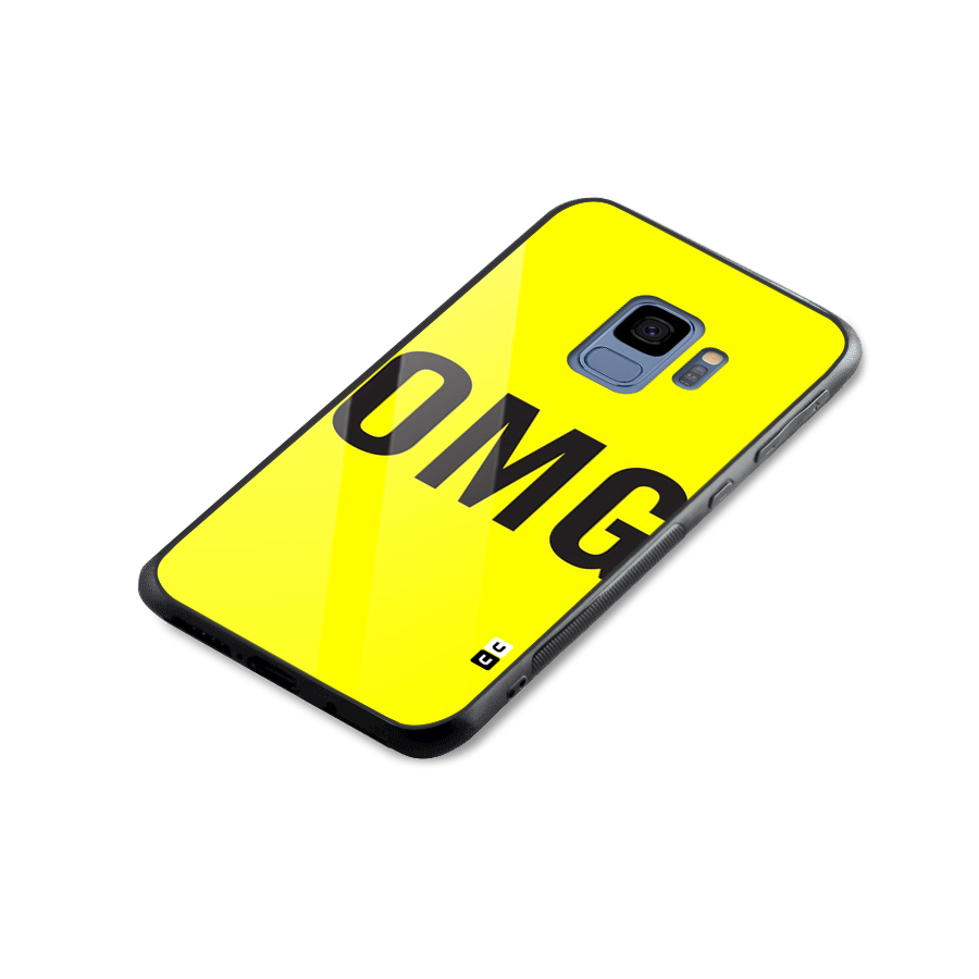 Oh My God Glass Back Case for Galaxy S9