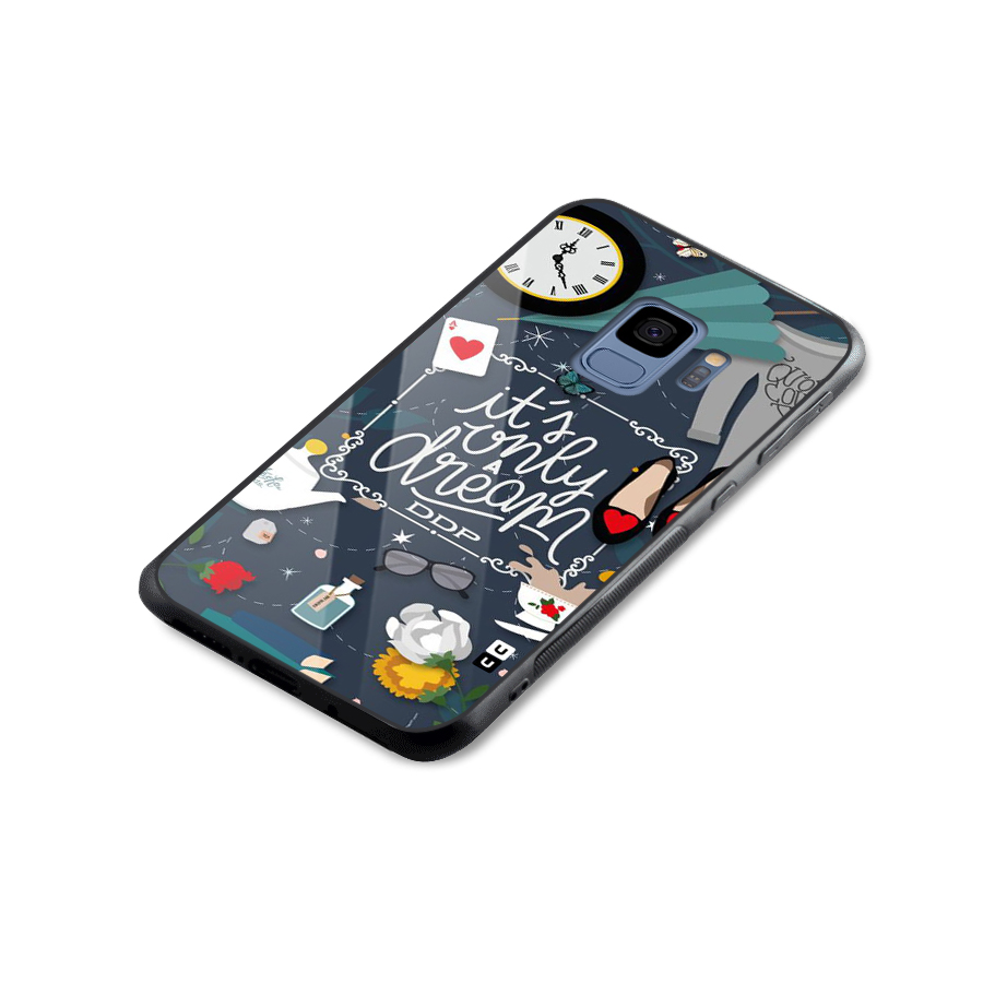 Only A Dream Glass Back Case for Galaxy S9