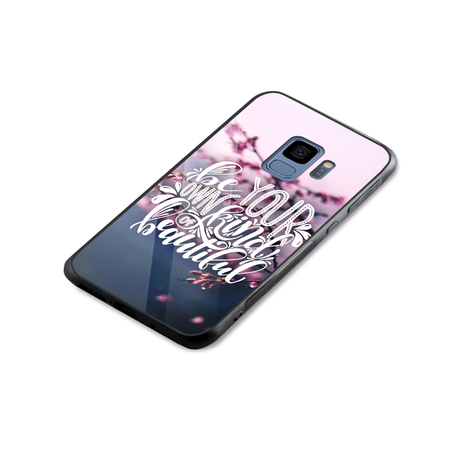 Own Kind of Beautiful Glass Back Case for Galaxy S9