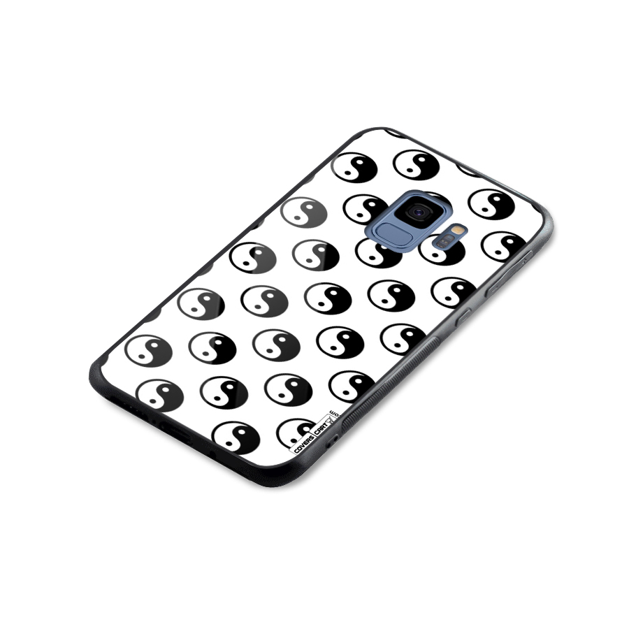 Peace Balls Glass Back Case for Galaxy S9