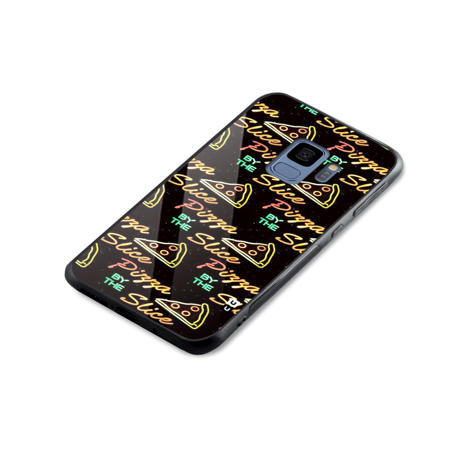 Pizza By Slice Glass Back Case for Galaxy S9