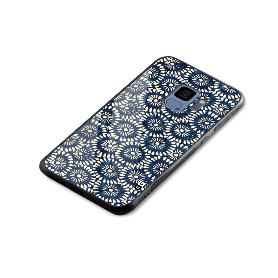 Pretty Circles Glass Back Case for Galaxy S9