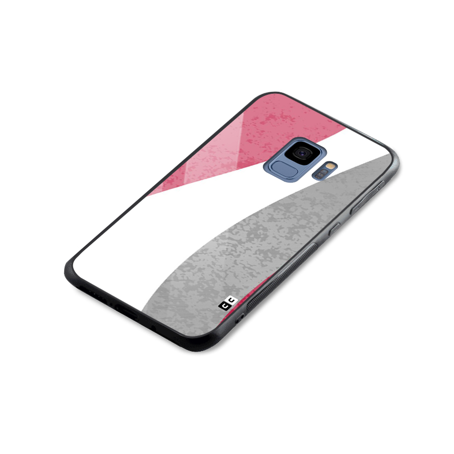 Pretty Flow Design Glass Back Case for Galaxy S9