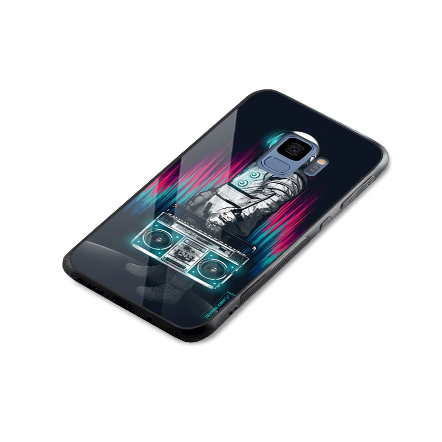 Radio Man Glass Back Case for Galaxy S9
