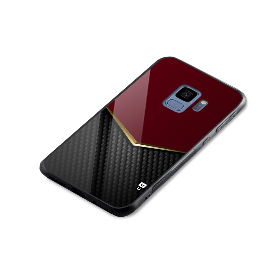 Rich Design Glass Back Case for Galaxy S9