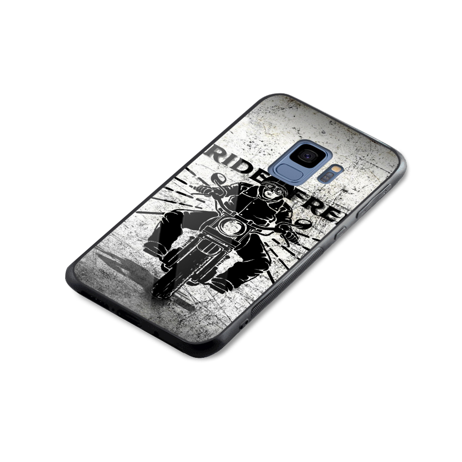 Ride Free Glass Back Case for Galaxy S9