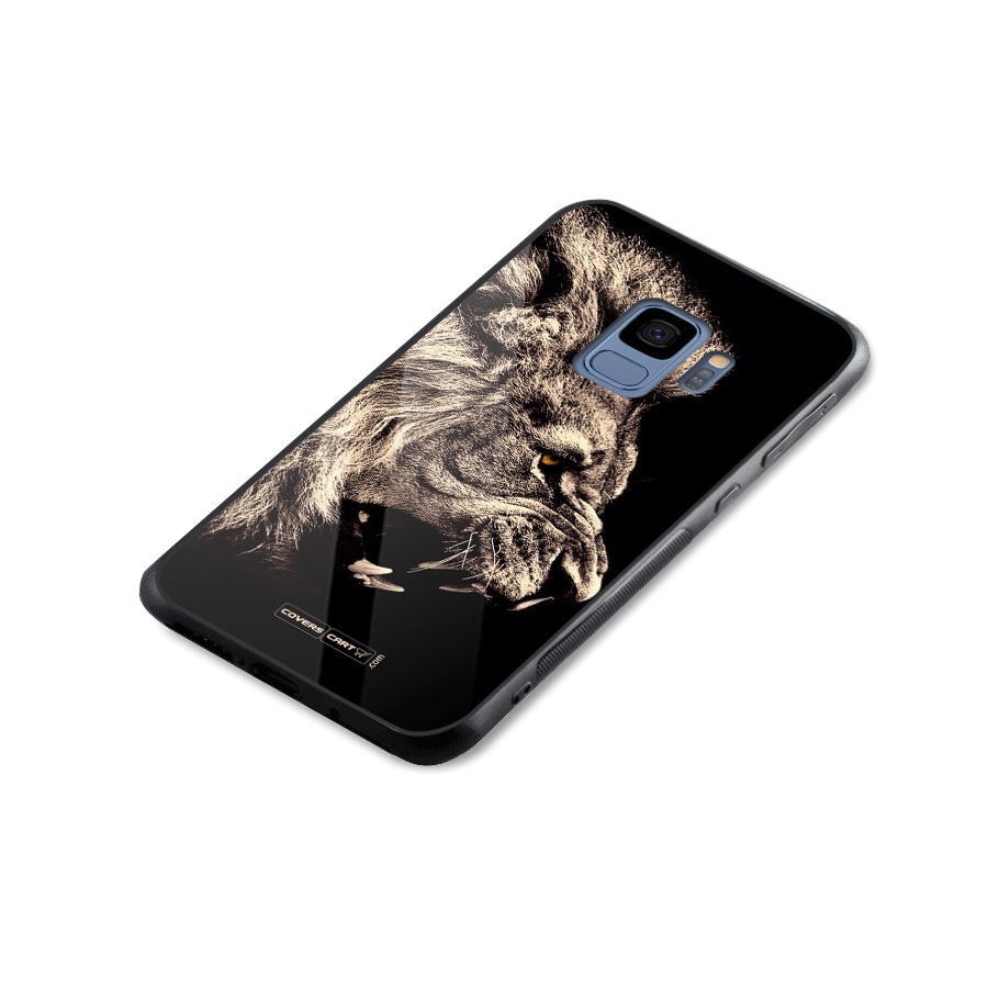 Roaring Lion Glass Back Case for Galaxy S9