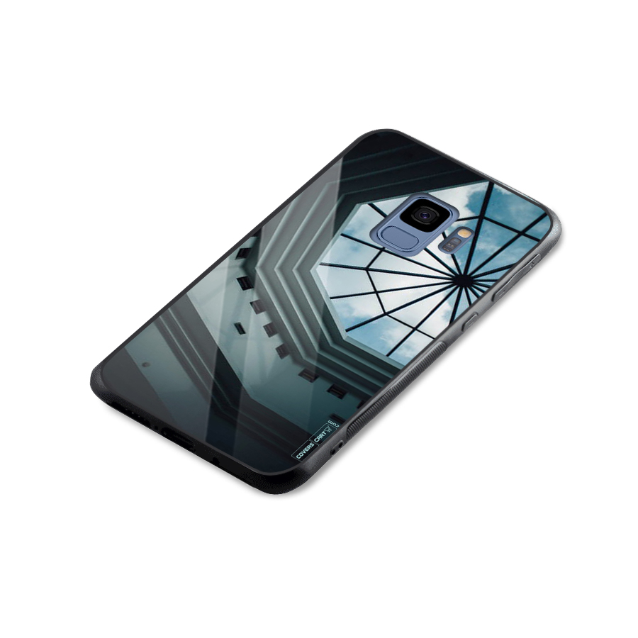 Rooftop Perspective Glass Back Case for Galaxy S9
