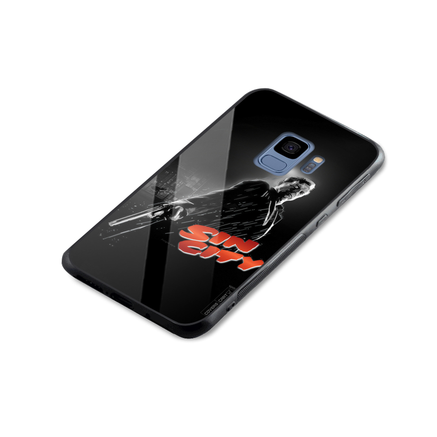Sin City Glass Back Case for Galaxy S9
