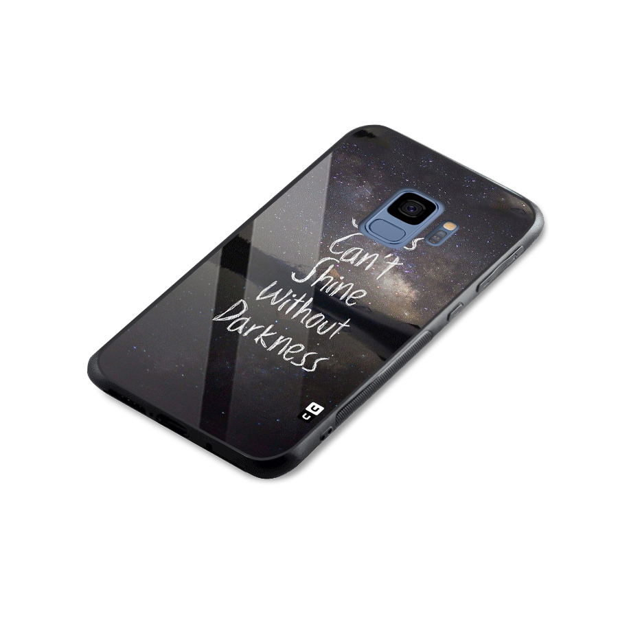 Stars Shine Glass Back Case for Galaxy S9