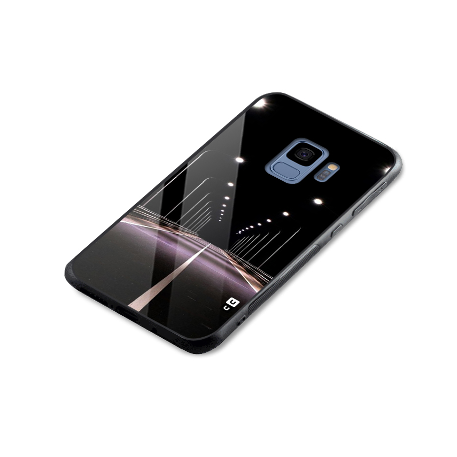 Street Light Glass Back Case for Galaxy S9