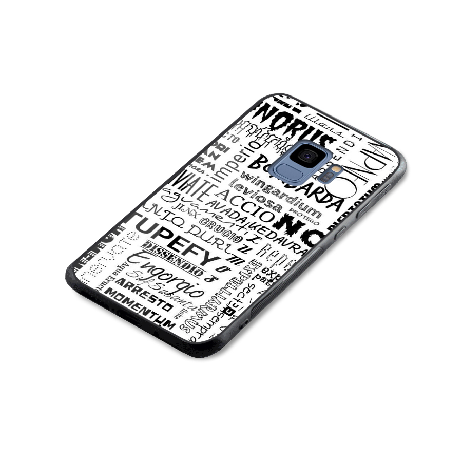 Stupefy Glass Back Case for Galaxy S9
