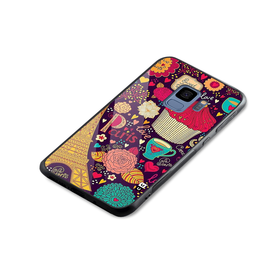 Sweet Love Glass Back Case for Galaxy S9