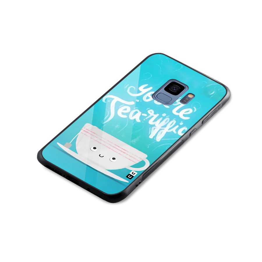 Tea-rific Glass Back Case for Galaxy S9
