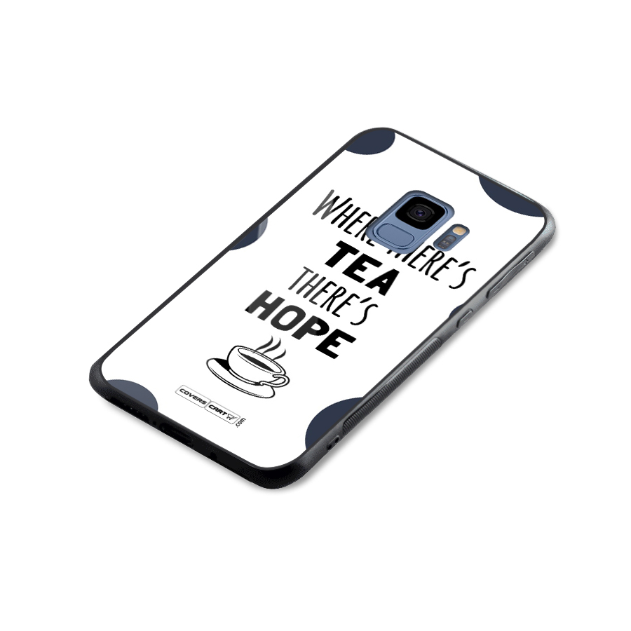 Tea Hope Glass Back Case for Galaxy S9