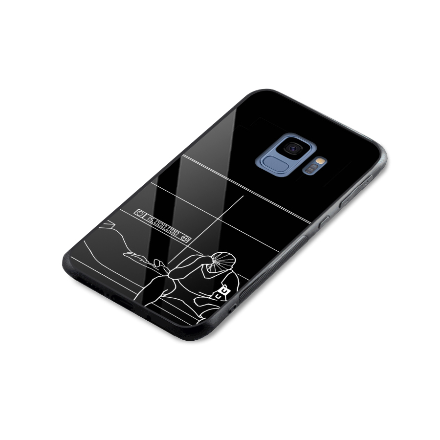 Teen Merits Glass Back Case for Galaxy S9