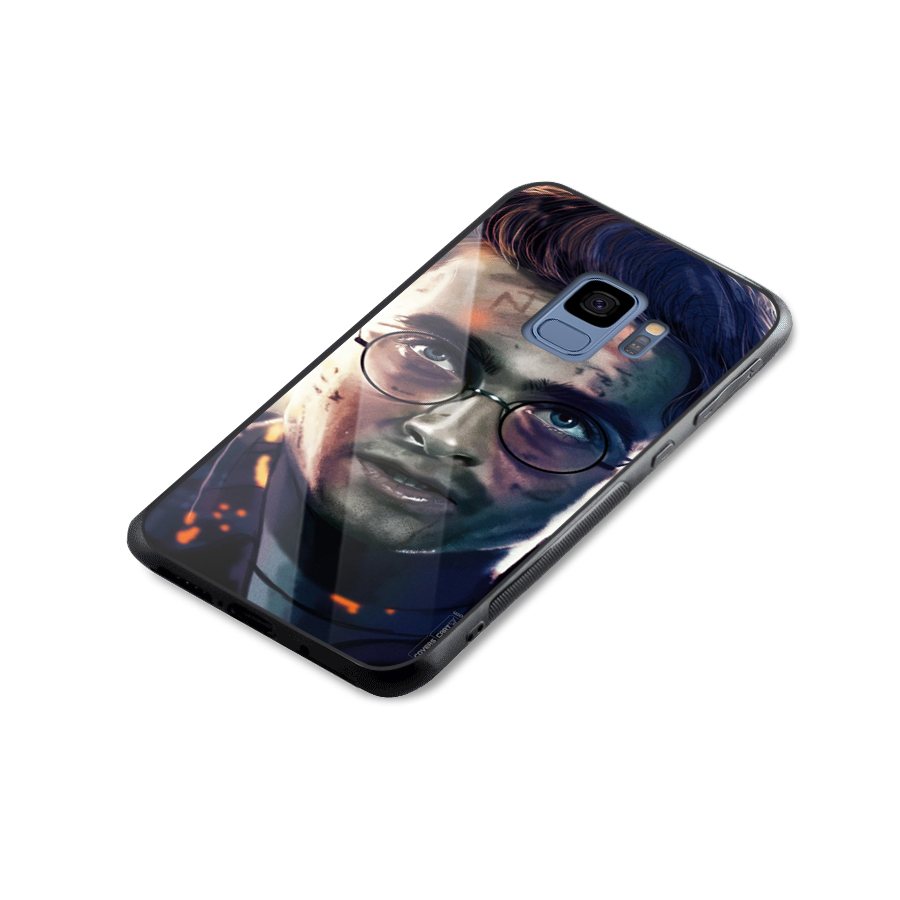 The Boy Who Lived Glass Back Case for Galaxy S9