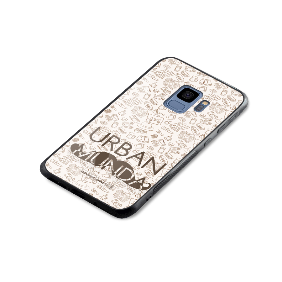 Urban Munda Glass Back Case for Galaxy S9