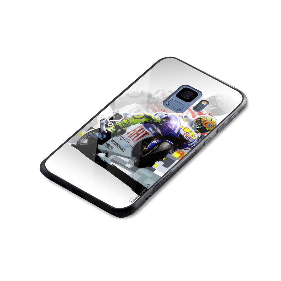 Valentino Rossi Glass Back Case for Galaxy S9