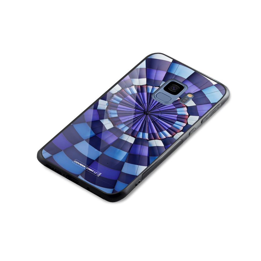 Violet Wonder Glass Back Case for Galaxy S9