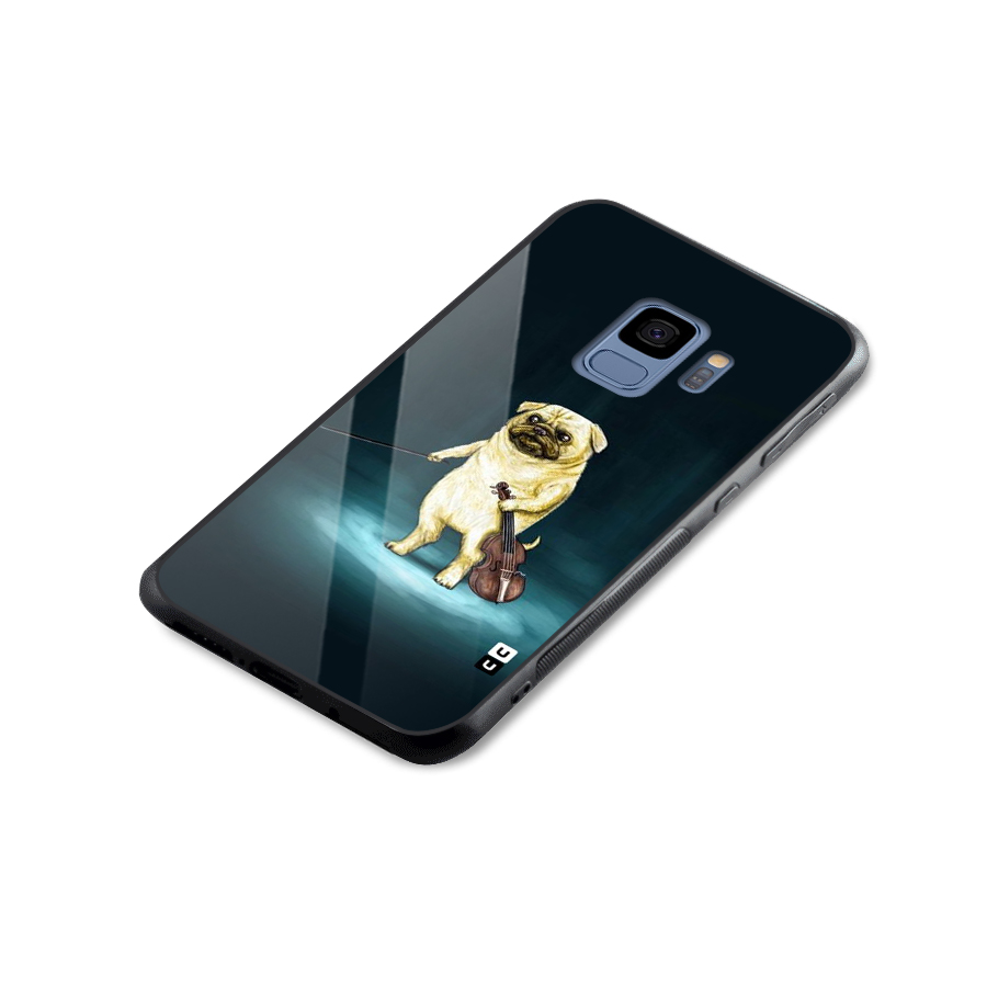 Violin Master Glass Back Case for Galaxy S9