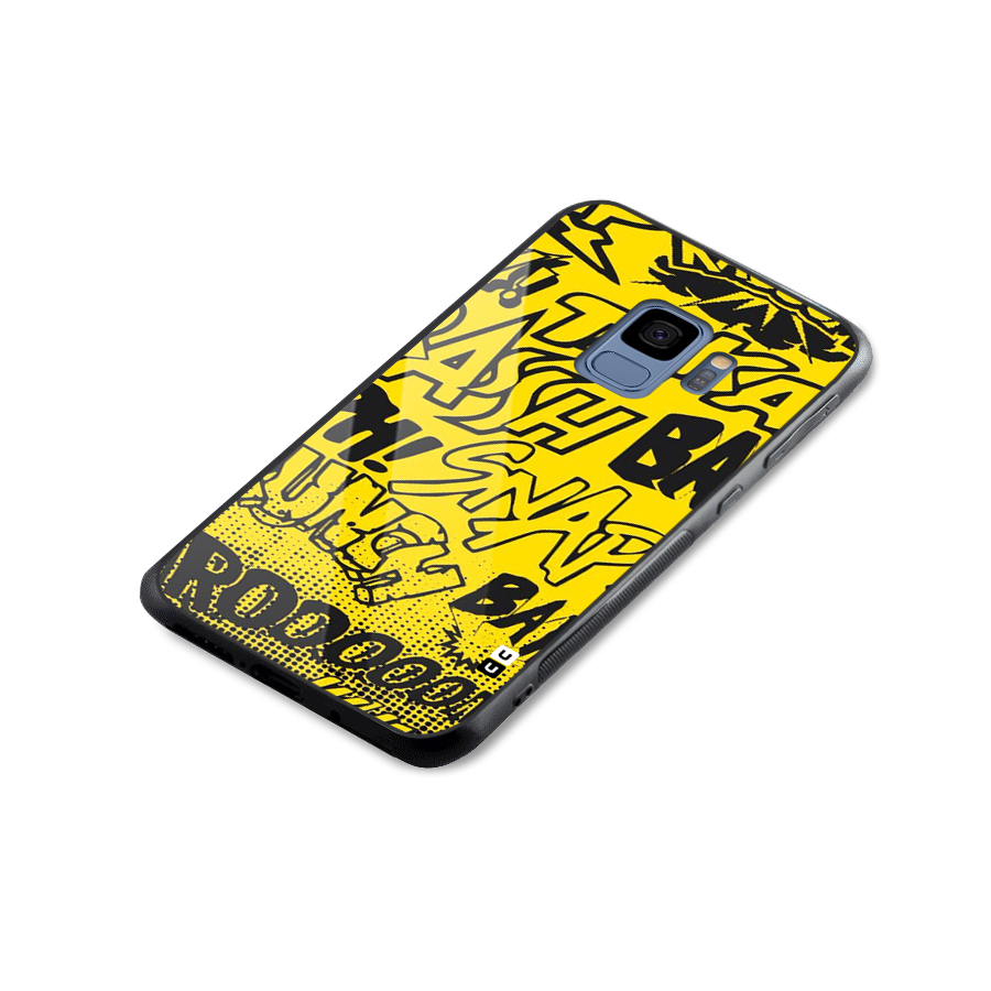 Vroom Snap Glass Back Case for Galaxy S9