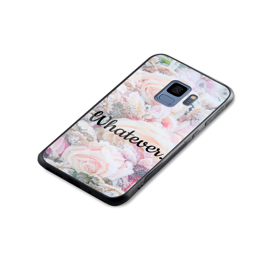 Whatever Glass Back Case for Galaxy S9