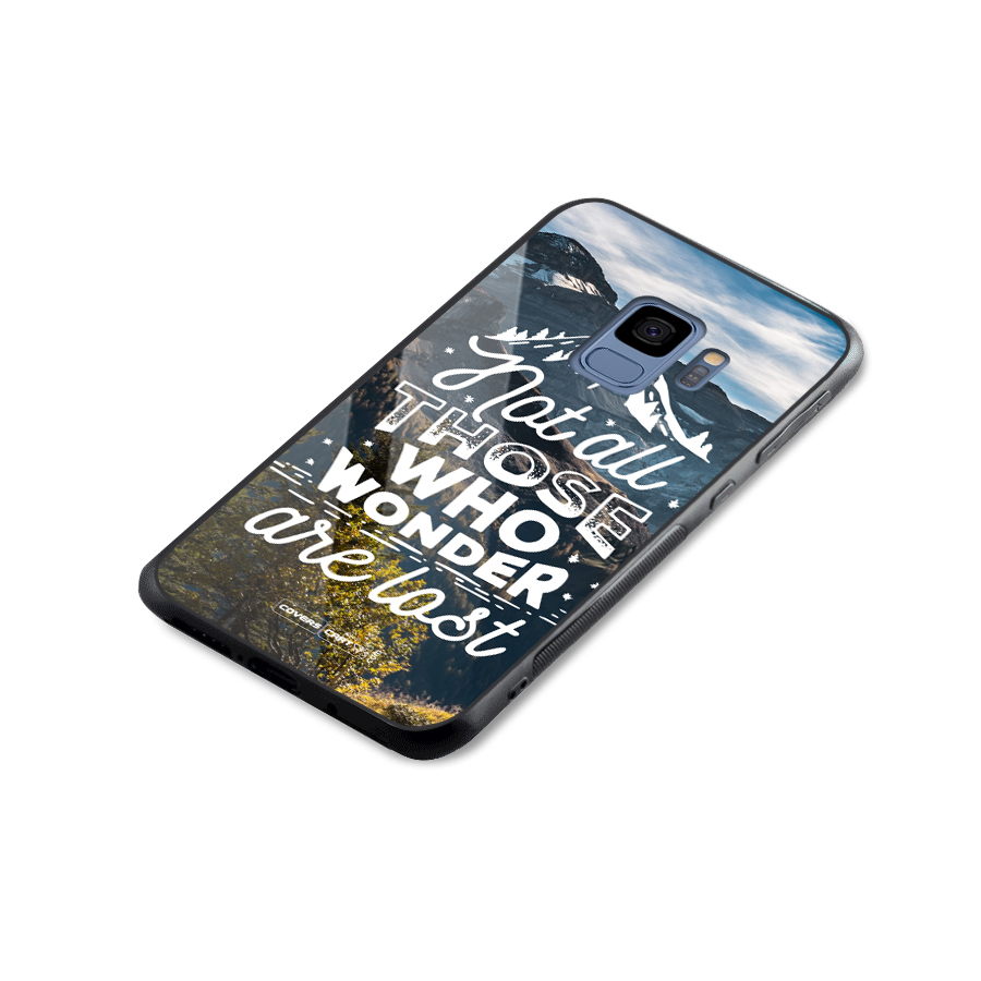 Wonder Lost Glass Back Case for Galaxy S9