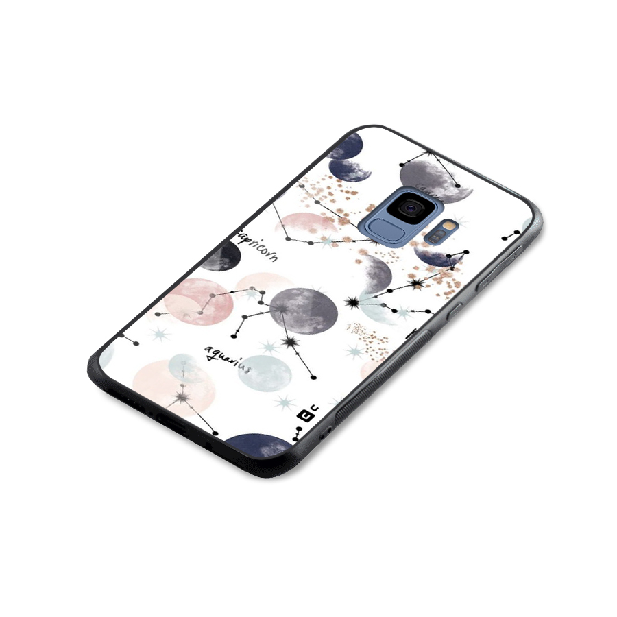 Zodiac Glass Back Case for Galaxy S9