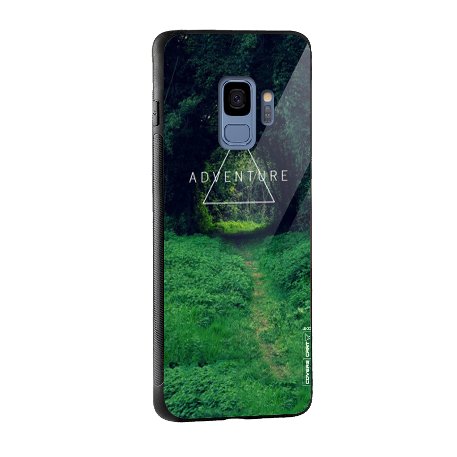 Adventure Take Glass Back Case for Galaxy S9