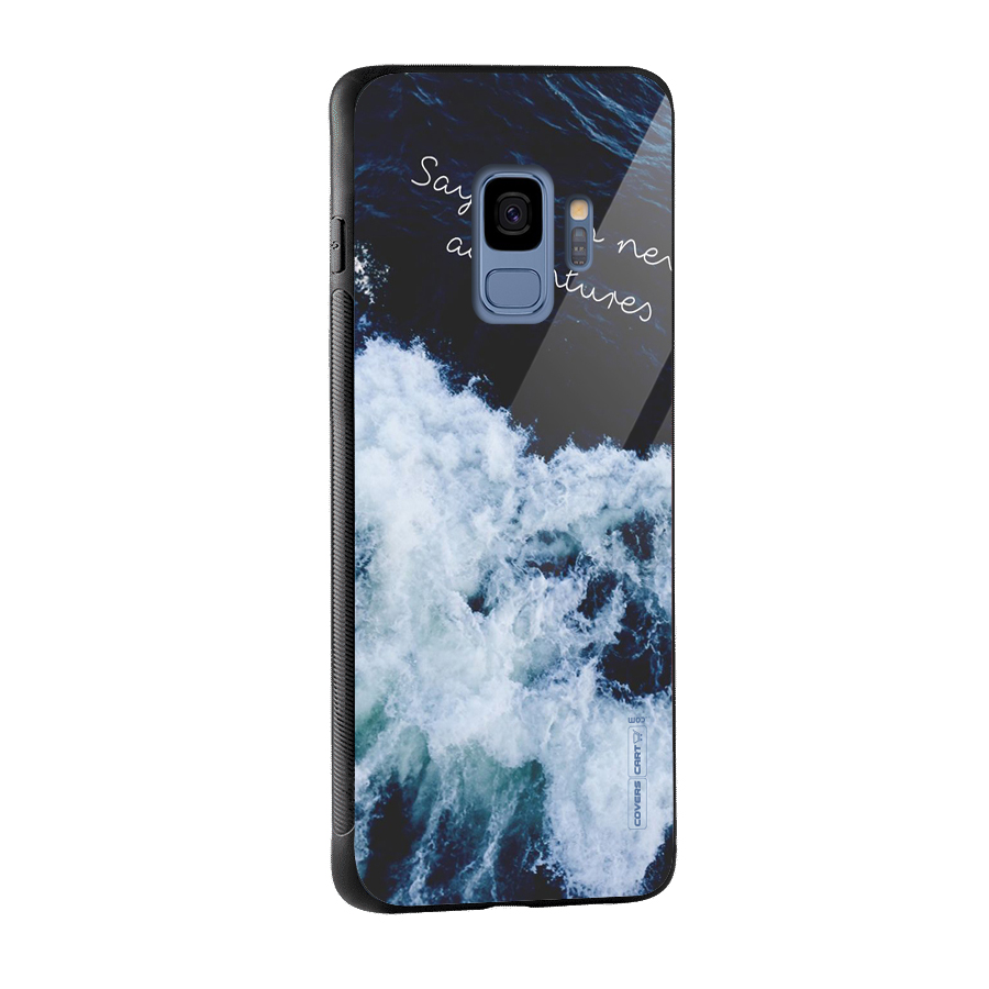 Adventures Glass Back Case for Galaxy S9