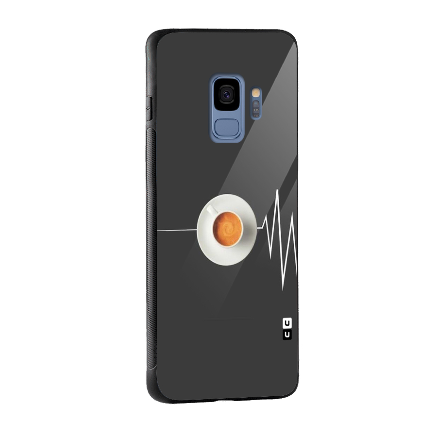 After Coffee Glass Back Case for Galaxy S9