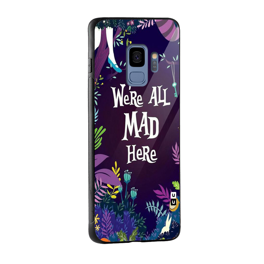 All Mad Glass Back Case for Galaxy S9