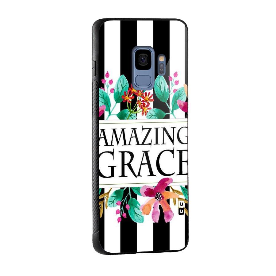 Amazing Grace Glass Back Case for Galaxy S9